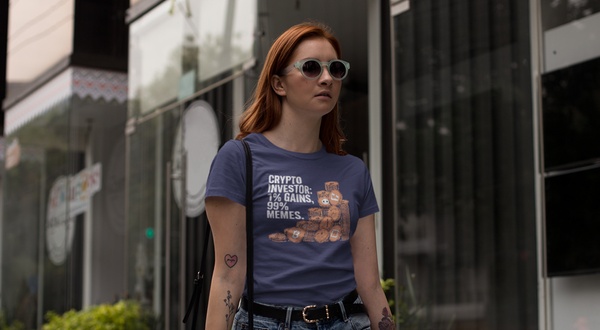 Stylish Graphic Women's Tees: Celebrate Crypto with Unique Designs